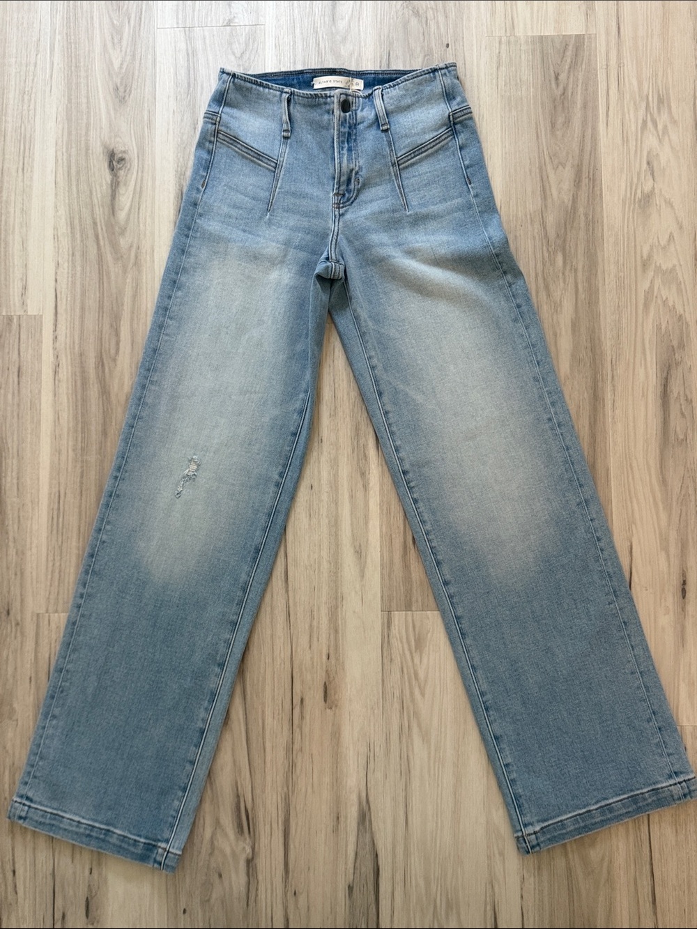 NWT Altar’D State Light Blue Men's Wide-Leg Jeans size 24